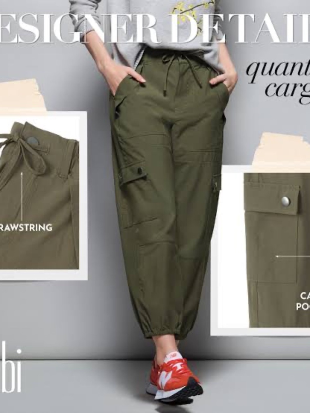 Cabi quantum cargo pant size m